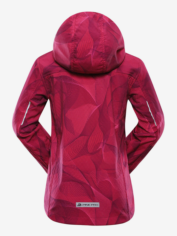 ALPINE PRO Hooro Kids Jacket Rosa