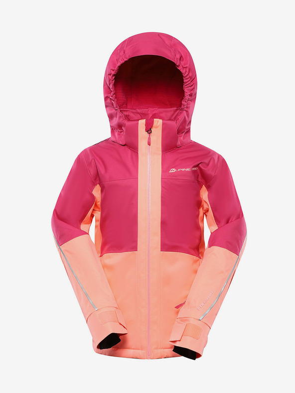 ALPINE PRO PTX Reamo Kids Jacket Rosa