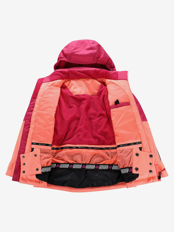 ALPINE PRO PTX Reamo Kids Jacket Rosa