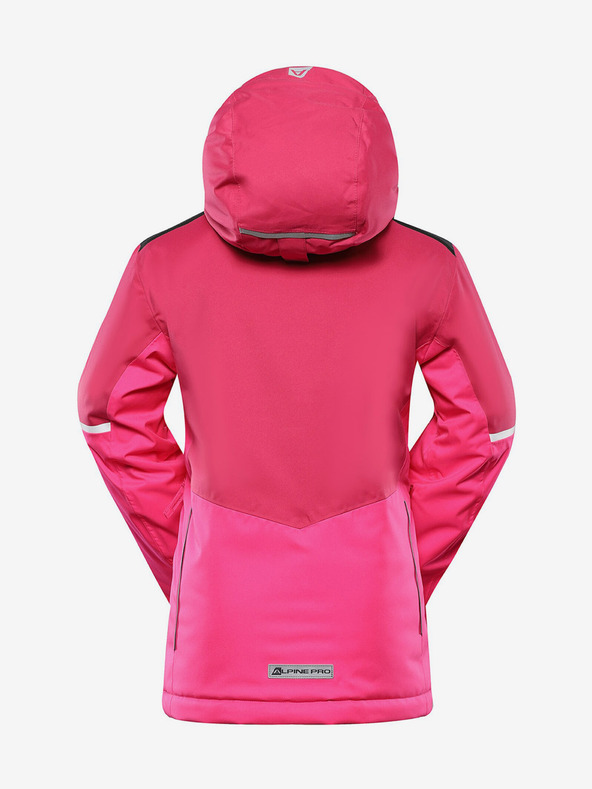 ALPINE PRO PTX Zaribo Kids Jacket Rosa