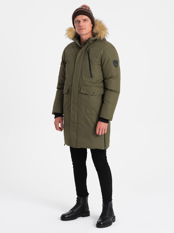 Ombre Clothing Alaskan Jacket Verde