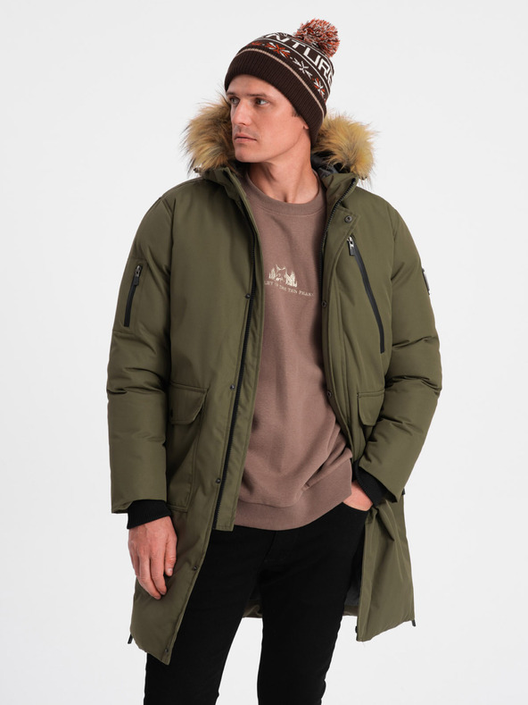 Ombre Clothing Alaskan Jacket Verde