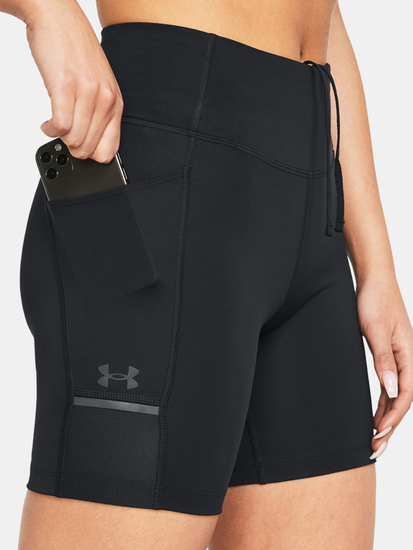 Under Armour UA Launch Half Tight Shorts Negro