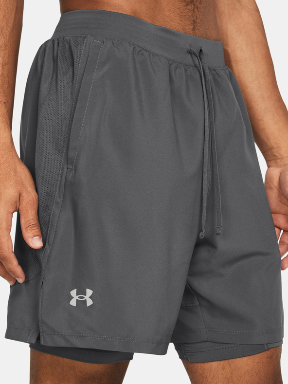 Under Armour UA Launch 7'' 2-In-1 Short Pants Gris