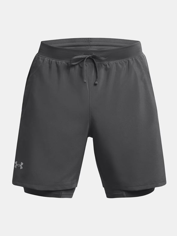 Under Armour UA Launch 7'' 2-In-1 Short Pants Gris