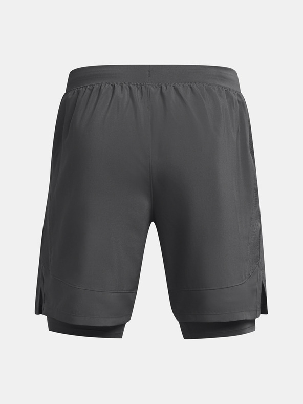 Under Armour UA Launch 7'' 2-In-1 Short Pants Gris