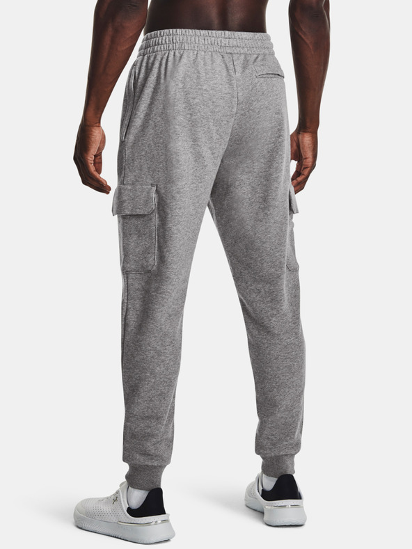 Under Armour UA Rival Fleece Cargo Sweatpants Gris