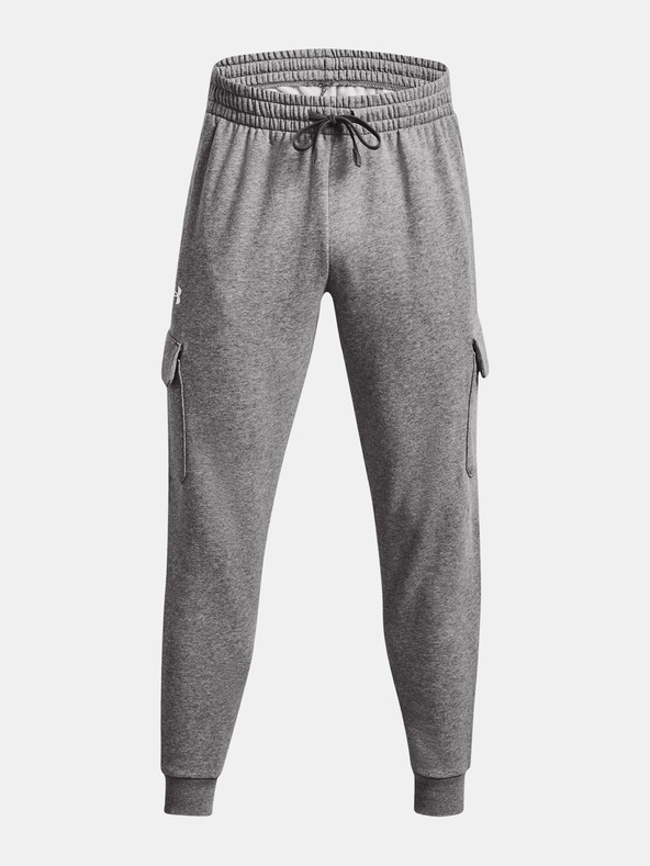 Under Armour UA Rival Fleece Cargo Sweatpants Gris