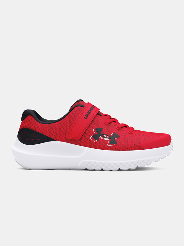 Under Armour UA BPS Surge 4 AC Tenisky dětské Červená