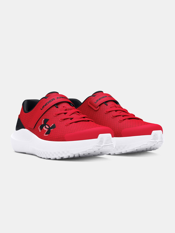 Under Armour UA BPS Surge 4 AC Kids Sneakers Rojo