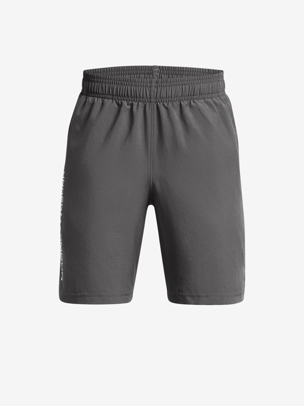 Under Armour UA Woven Wdmk Kids Shorts Gris