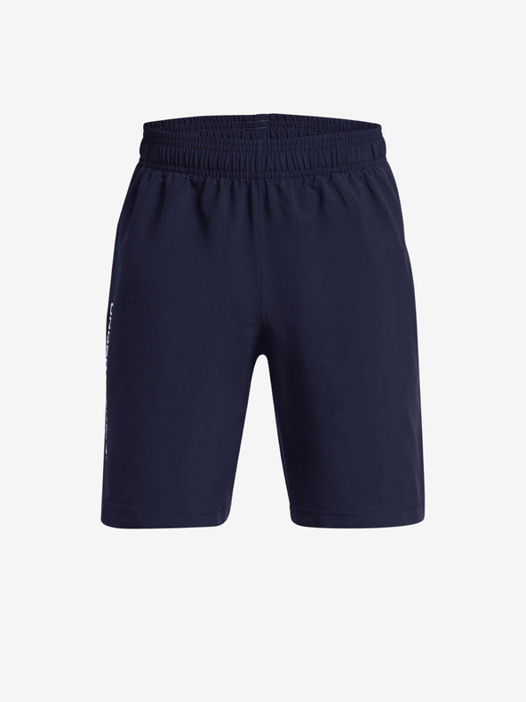 Under Armour UA Woven Wdmk Kids Shorts Azul