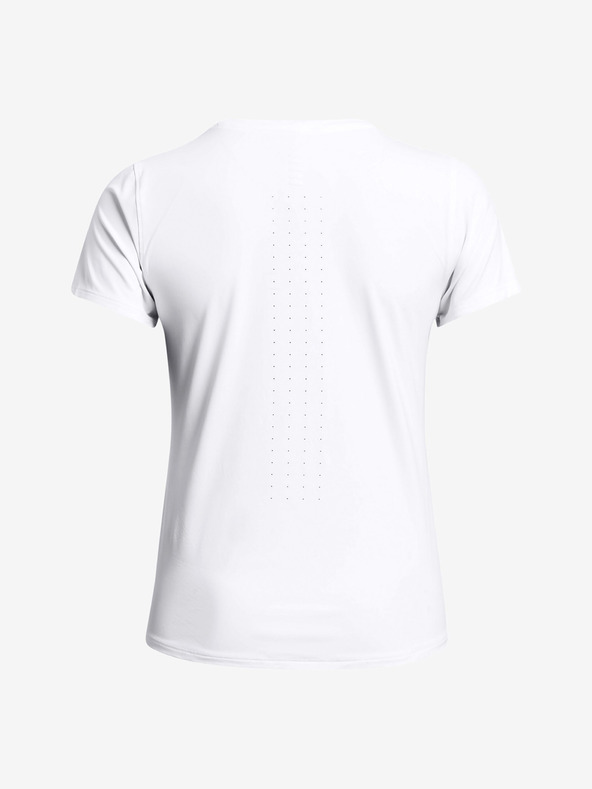 Under Armour UA Launch Elite Shortsleeve T-shirt Blanco