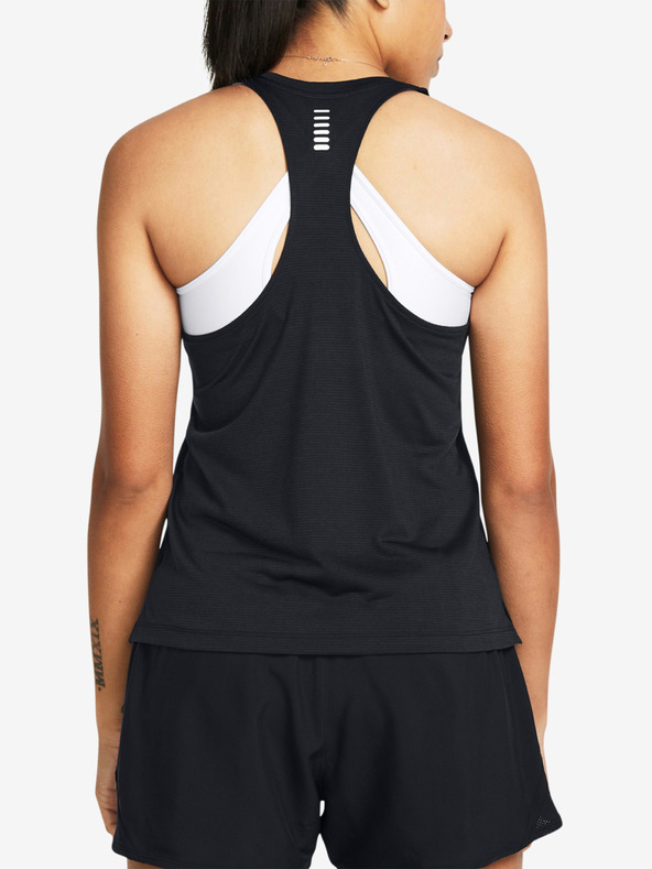 Under Armour UA Launch Singlet Top Negro