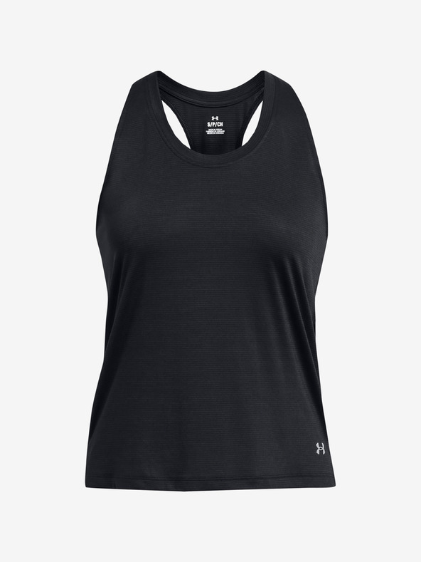 Under Armour UA Launch Singlet Top Negro