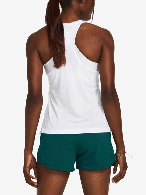 Under Armour UA Launch Singlet Top Blanco