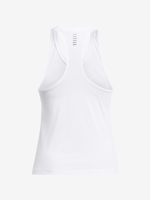 Under Armour UA Launch Singlet Top Blanco