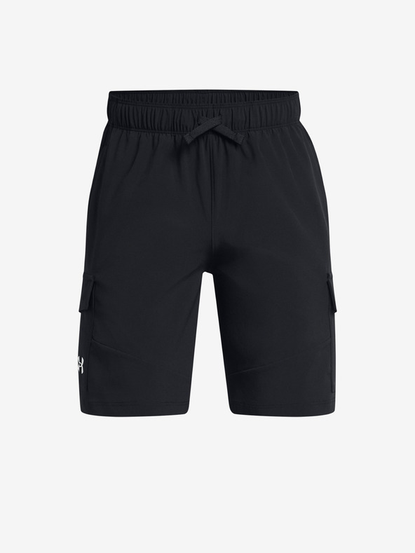 Under Armour UA Pennant Woven Cargo Kids Shorts Negro