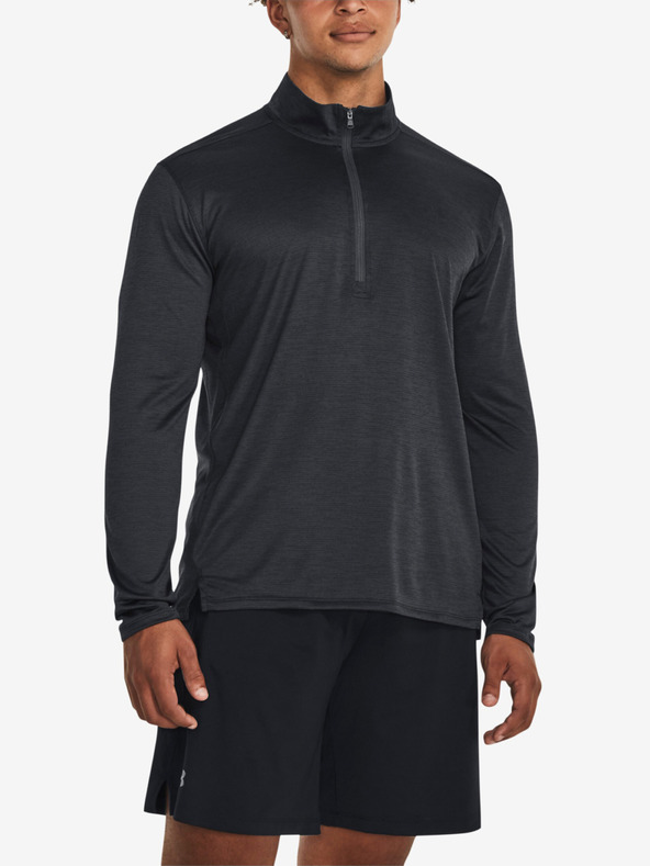 Under Armour UA Tech Vent 1/2 Zip T-shirt Negro