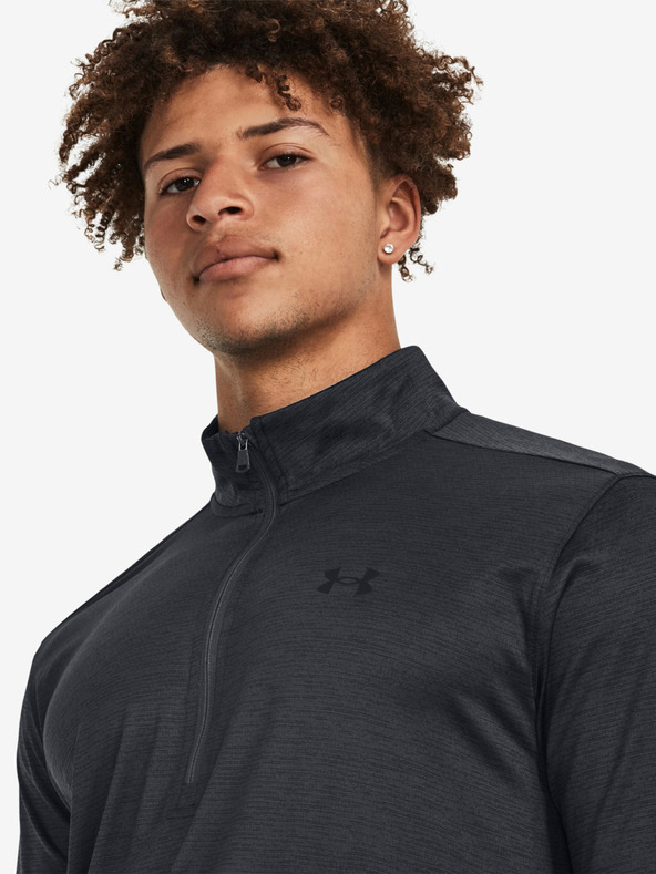 Under Armour UA Tech Vent 1/2 Zip T-shirt Negro