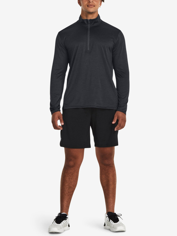 Under Armour UA Tech Vent 1/2 Zip T-shirt Negro