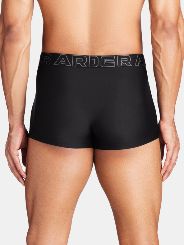 Under Armour UA Performance Tech 3in Boxers 3 Piece Negro