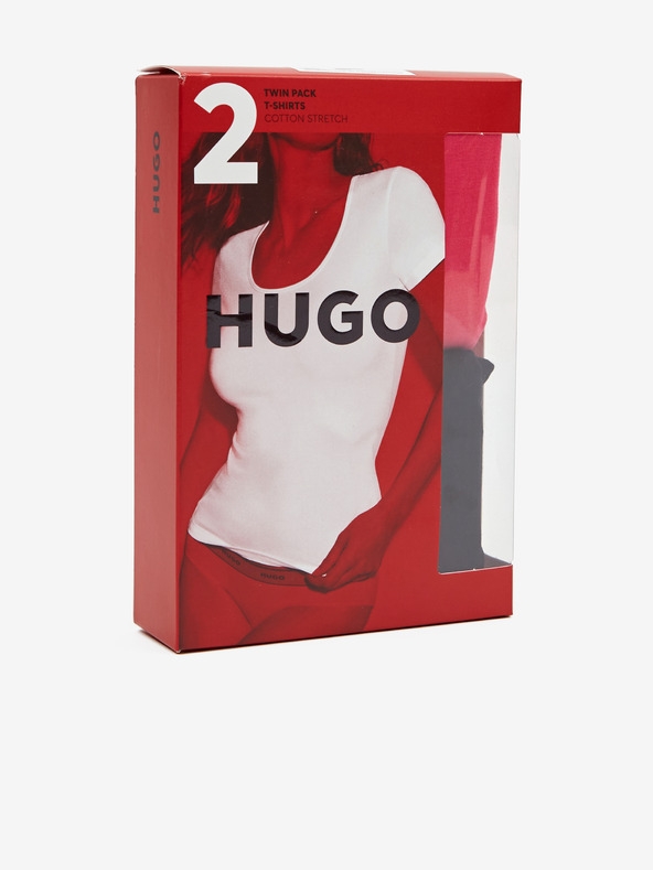 HUGO T-shirt 2 Pcs Negro