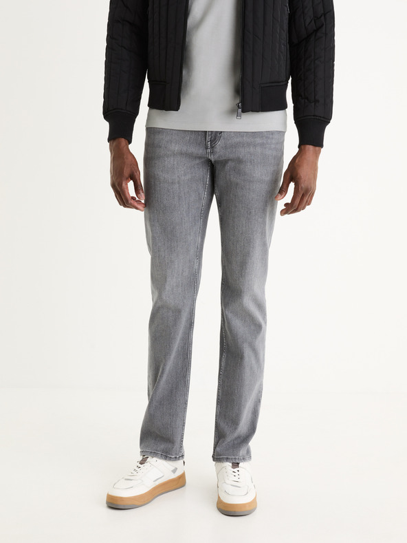 Celio C15 Jeans Šedá