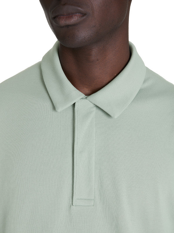 Celio Jeterne CoolMax Polo Shirt Gris