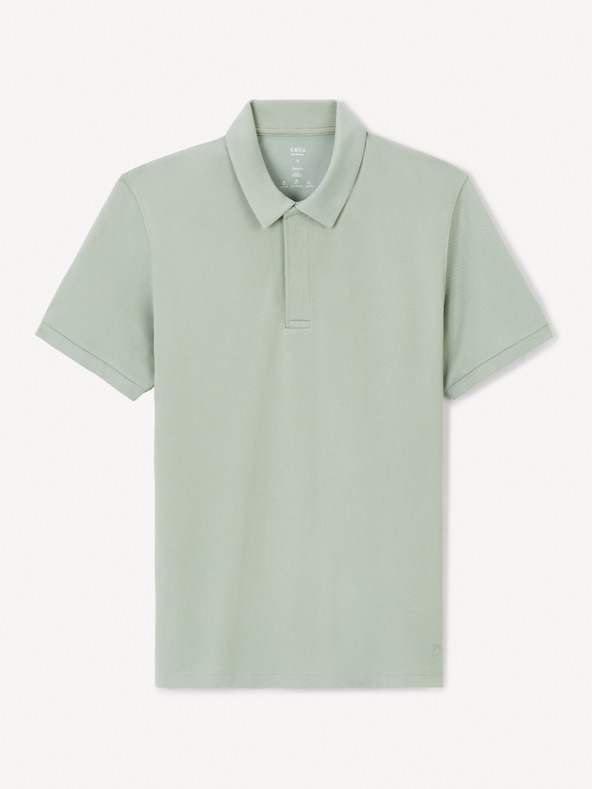 Celio Jeterne CoolMax Polo Shirt Gris