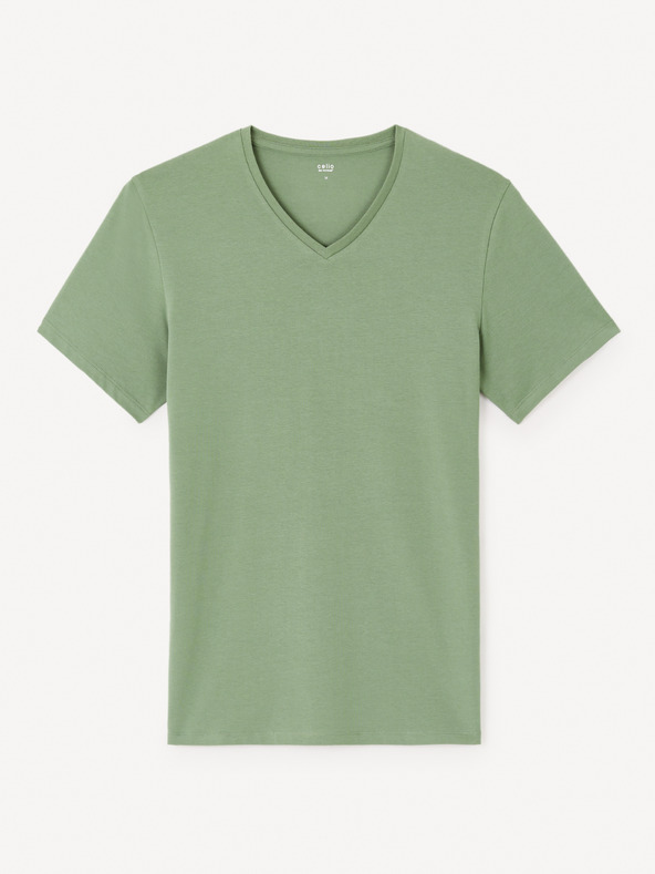 Celio Neunir T-shirt Verde