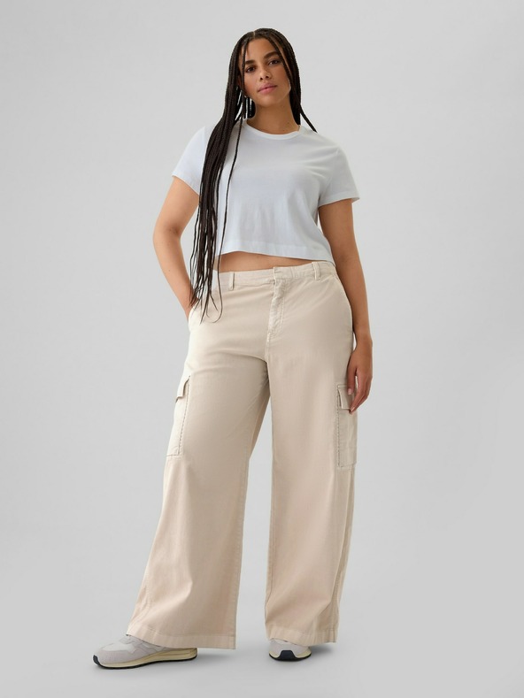 GAP Baggy Trousers Beis