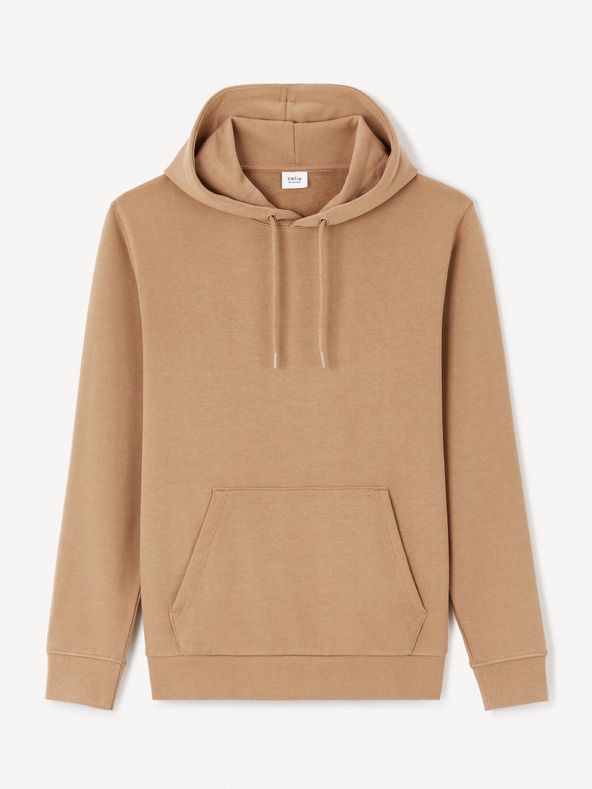 Celio Fesix Sweatshirt Marrón