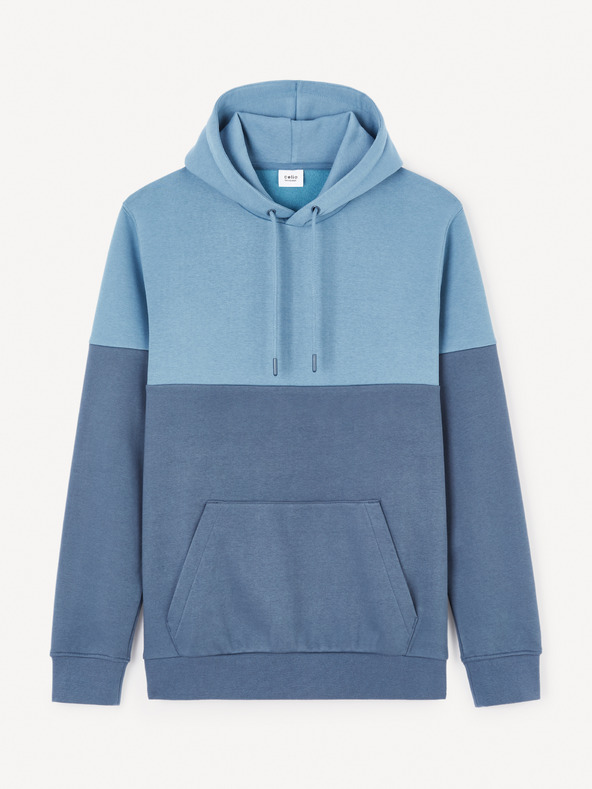 Celio Jecobloco Sweatshirt Azul