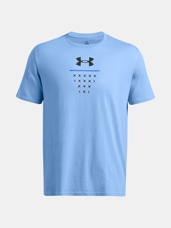 Under Armour UA Bball Net Icon SS T-shirt Azul