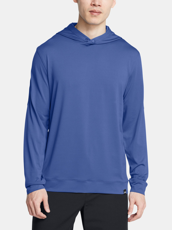 Under Armour UA Playoff Hoodie Mikina Modrá