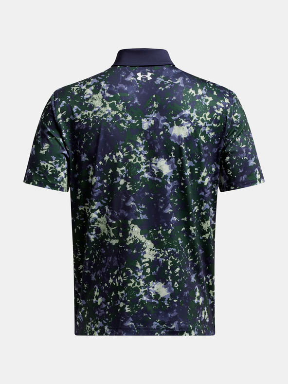 Under Armour UA T2G Printed Polo Shirt Verde