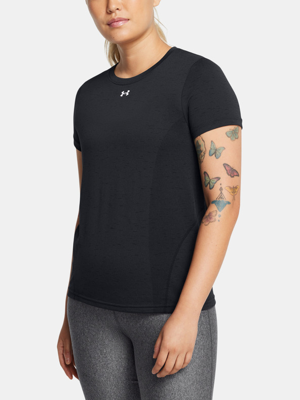 Under Armour Vanish Seamless Loose SS T-shirt Negro