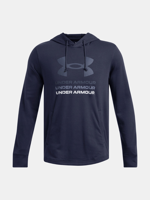 Under Armour UA Rival Terry Graphic Hood Sweatshirt Azul