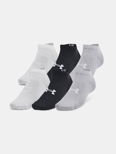 Under Armour Unisex UA Essential Low Ponožky 6 párů