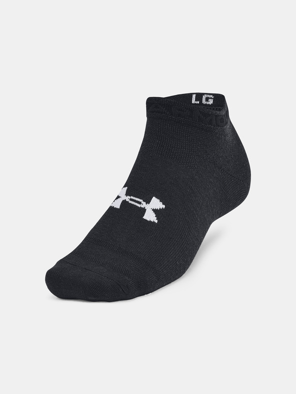 Under Armour Unisex UA Essential Low Socks 6 Pairs Negro