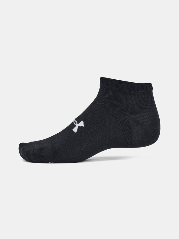 Under Armour Unisex UA Essential Low Socks 6 Pairs Negro