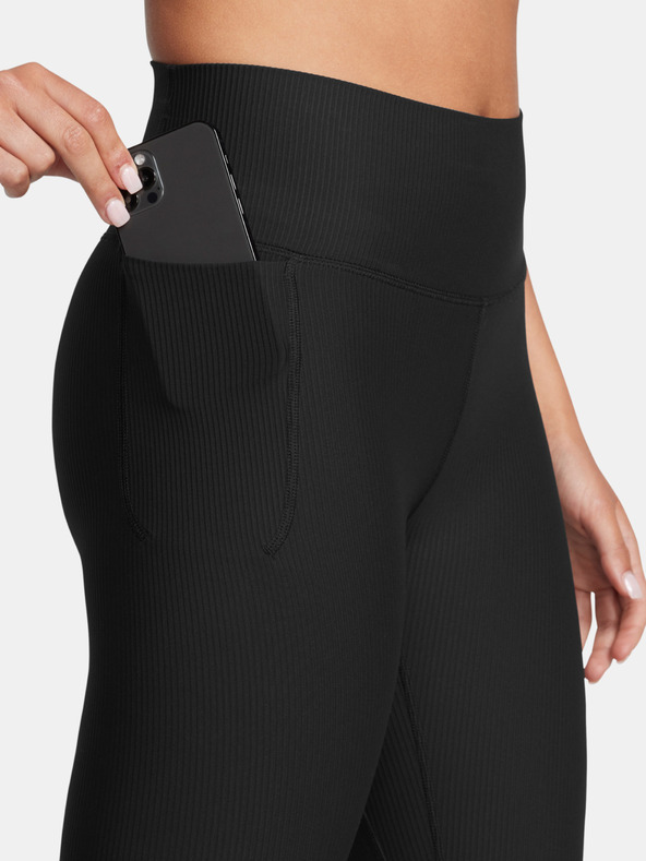 Under Armour Meridian Rib Ankle Leg Leggings Negro