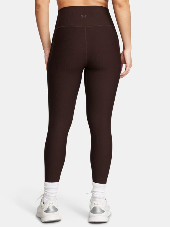 Under Armour Meridian Rib Ankle Leg Leggings Marrón