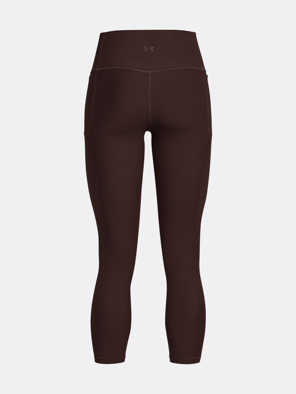 Under Armour Meridian Rib Ankle Leg Leggings Marrón