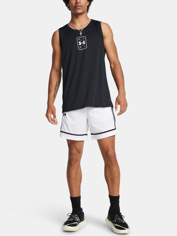 Under Armour UA Zone Pro 7in Mesh Short Pants Blanco