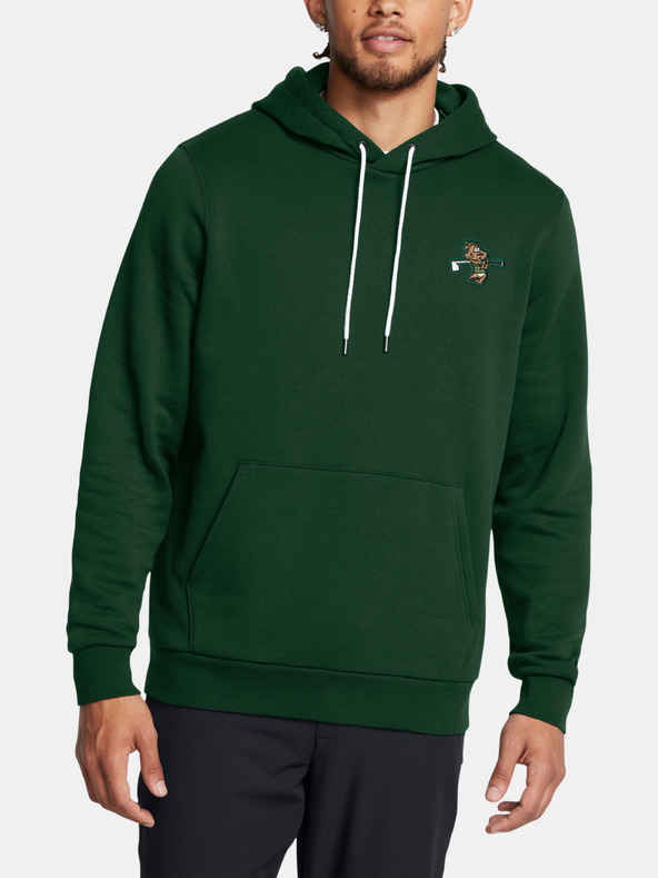 Under Armour UA Icon Goin' Undr Hoodie Mikina Zelená