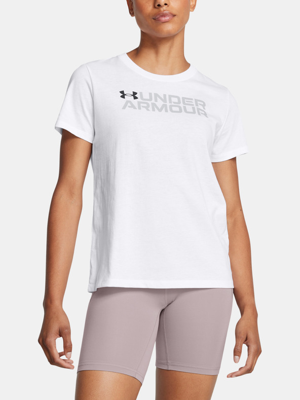 Under Armour UA Big Logo Pack SS T-shirt Blanco