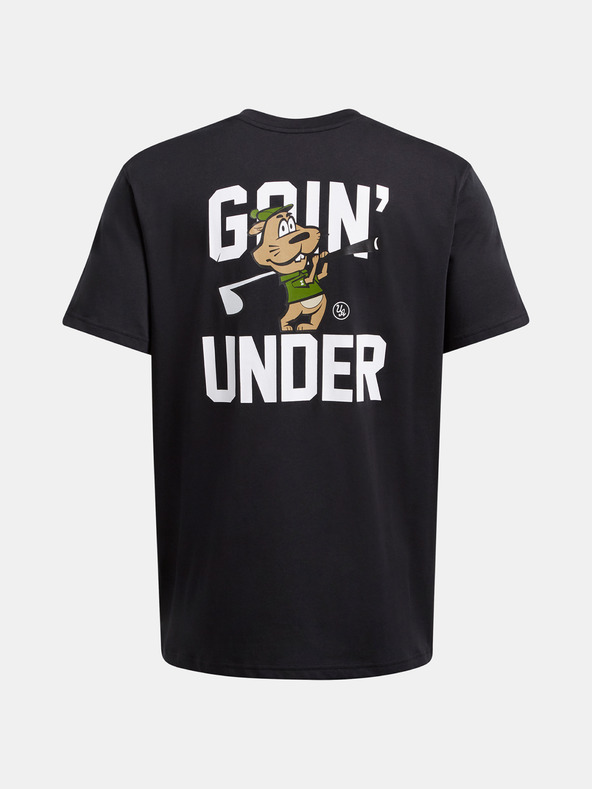 Under Armour UA M Golf Goin'Under SS T-shirt Negro