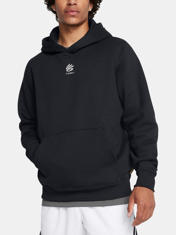 Under Armour Curry Splash Hoodie Mikina Černá